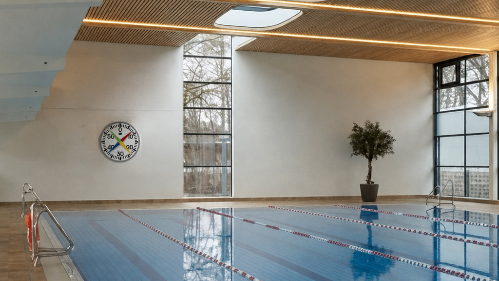 Schwimmbad Trainingsuhr