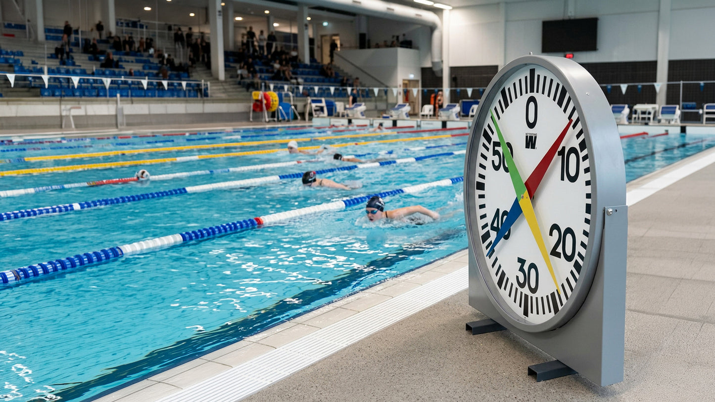 Schwimmbad Trainingsuhr